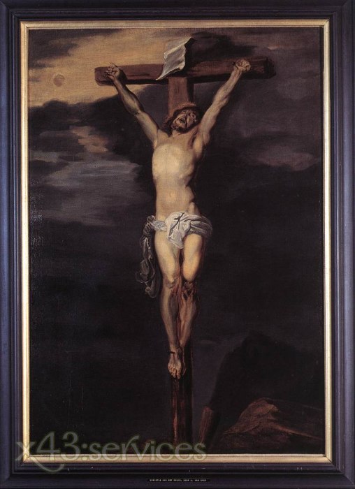 Anthonis van Dyck - Christus am Kreuz - Christ on the Cross - zum Schließen ins Bild klicken
